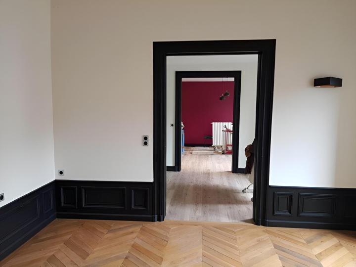 Pose de plaques de plâtre Saignes